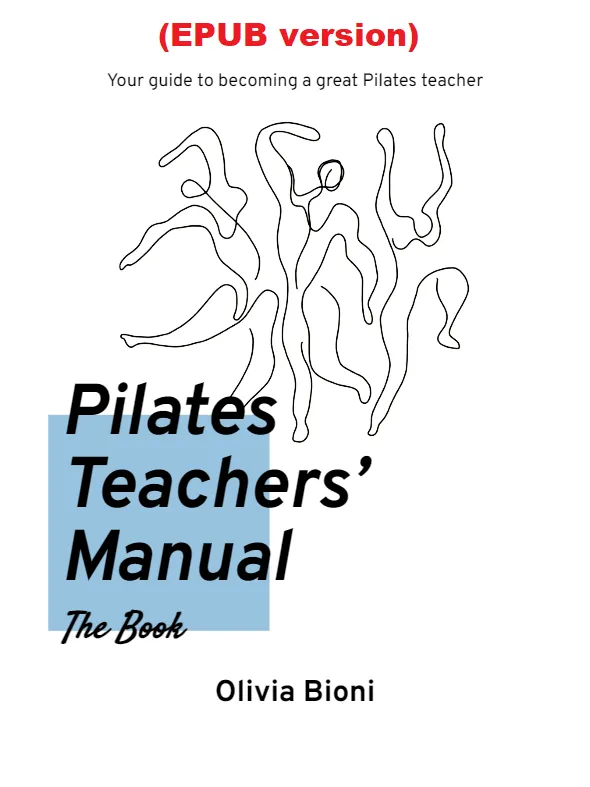 EPUB version - Pilates Teachers' Manual: The Book product image (1)