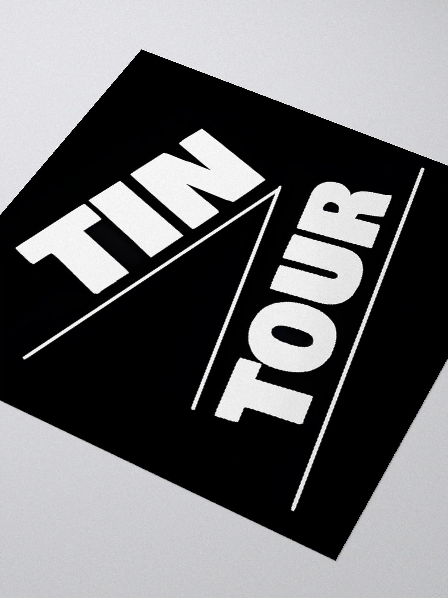 Tin tour sticker product image (3)