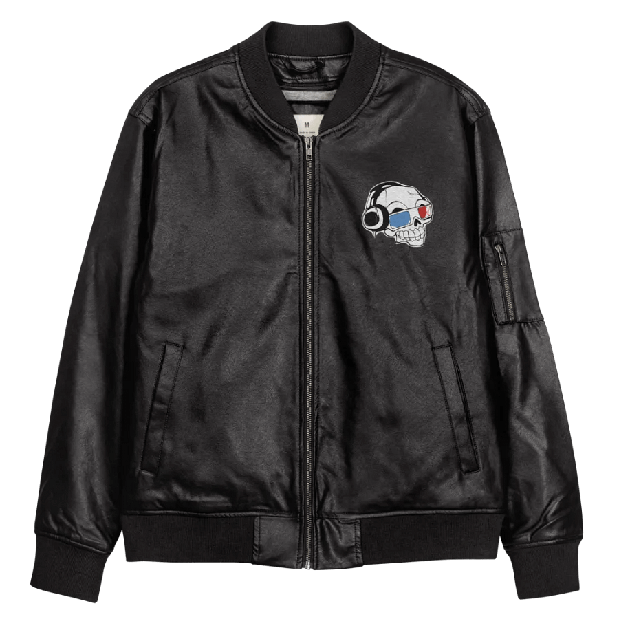 Gamin Buddy Faux Leather Bomber product image (11)
