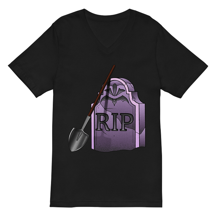 Tombstone - Bella+Canvas Short Sleeve V-Neck Jersey T-Shirt product image (3)