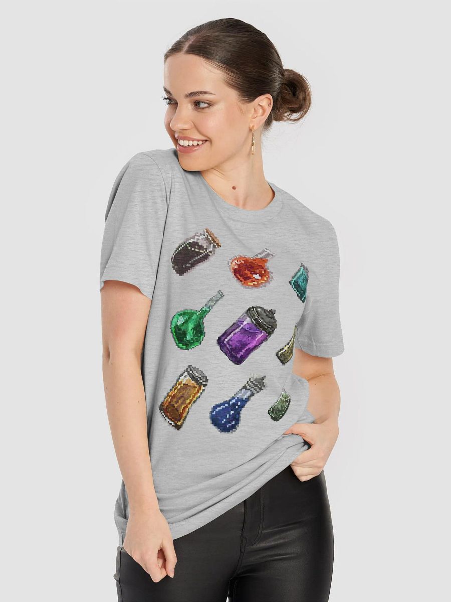 Witcher Pixel Potions Supersoft Tee product image (88)