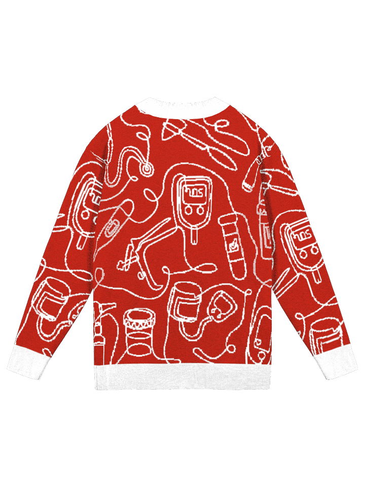 service lines (family medicine - holiday red cardigan) product image (6)