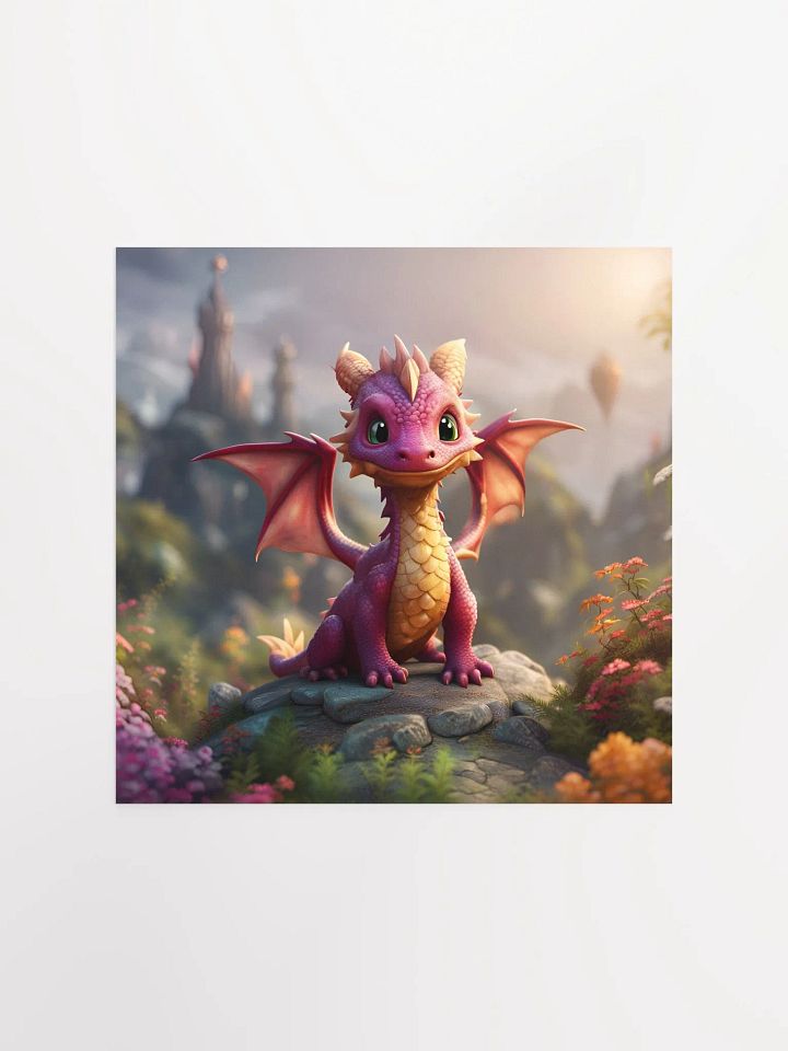 Purple Dragon Poster product image (1)