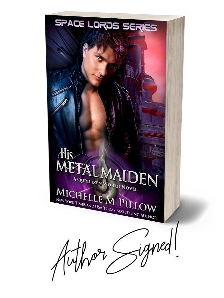 SIGNED: His Metal Maiden (Space Lords #3) Paperback product image (1)