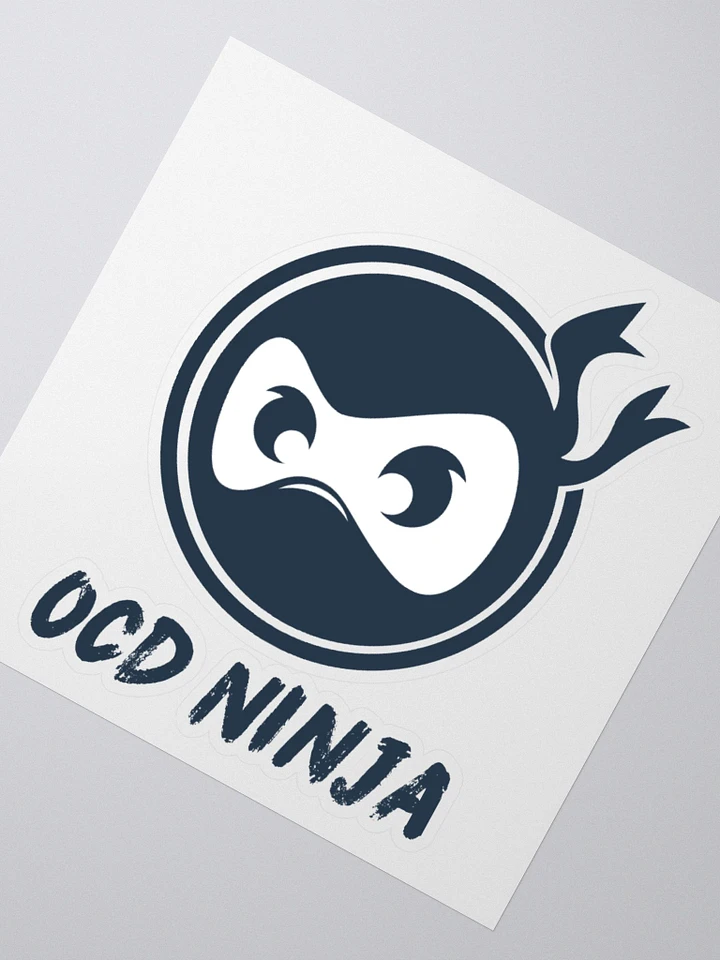 OCD Ninja sticker product image (1)