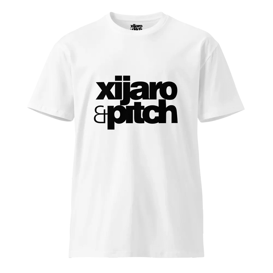 XiJaro & Pitch Unisex Premium T-Shirt (black logo) product image (1)