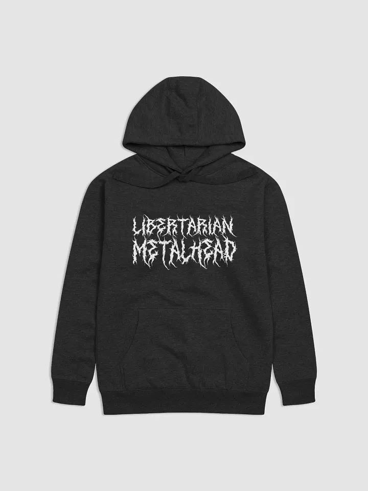 Libertarian Metalhead - Hoodie White product image (1)