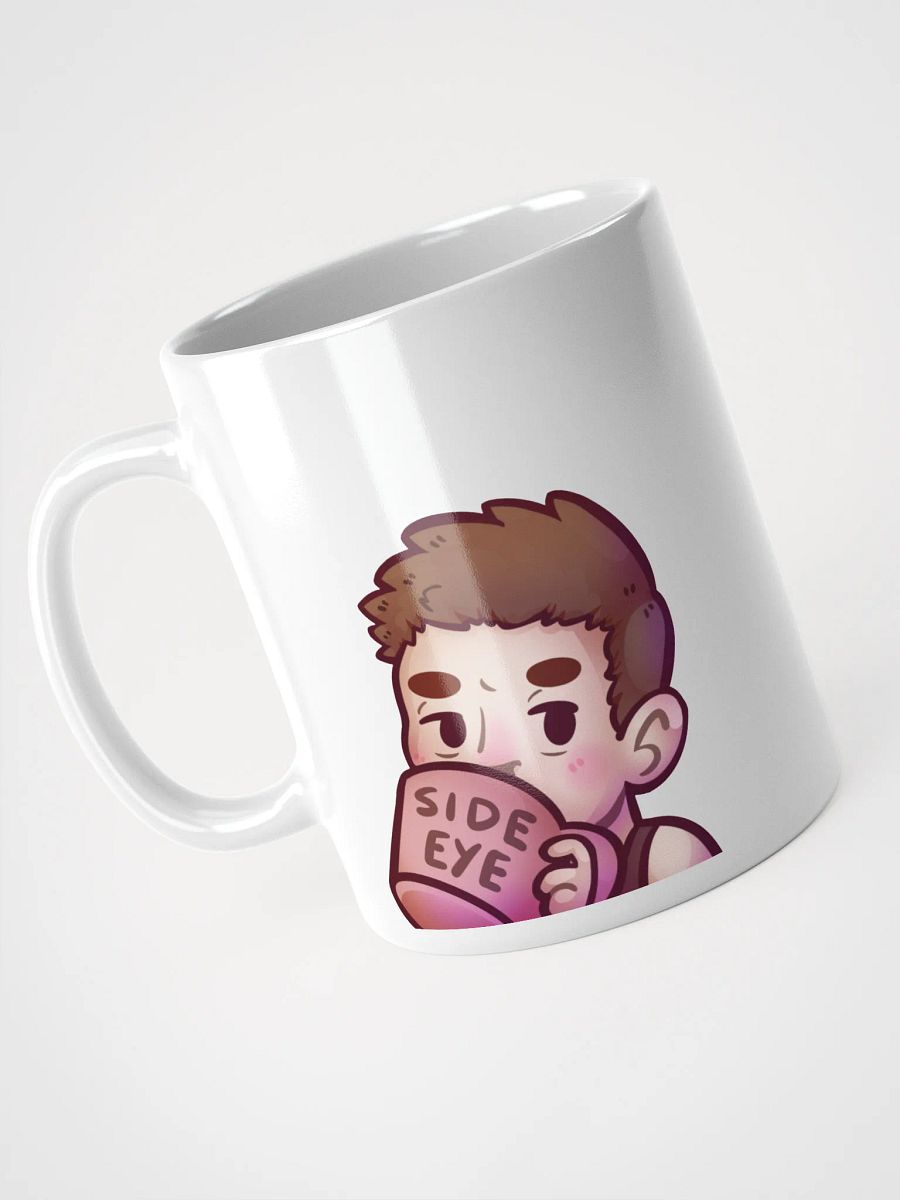 JeffBrutlag Side-Eye Mug (White) product image (6)