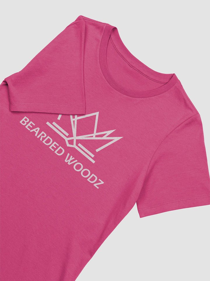 Women's Bearded Woodz Relaxed-fit T-Shirt (White Embroidery) product image (2)