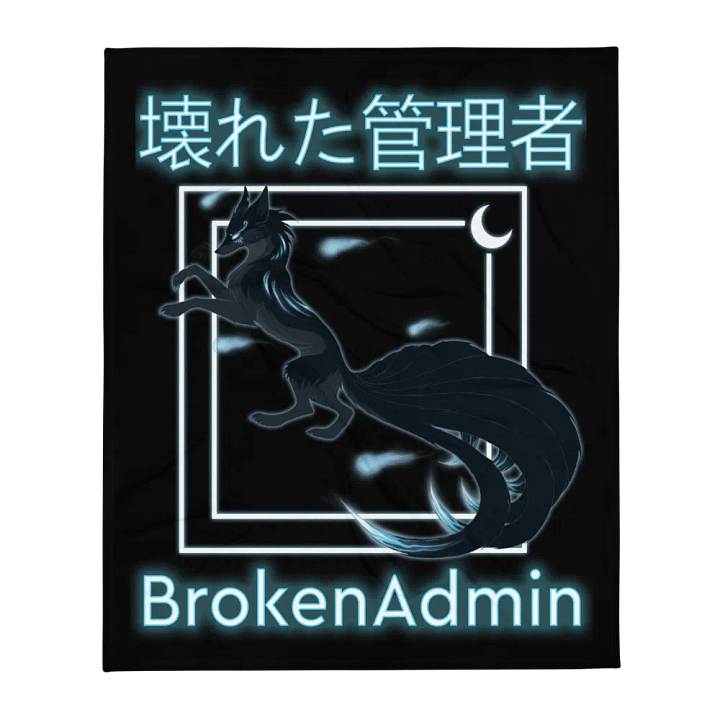 Kitsune Broken Admin Blanket product image (2)
