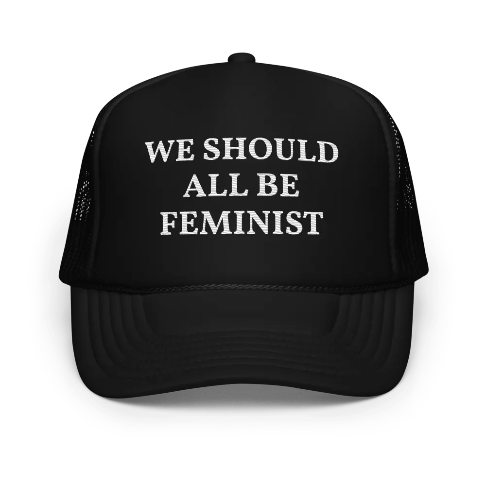 We should all be feminist - Embroidered Hat Trucker Cap product image (1)