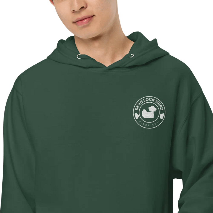 Skyblock Nerd Embroidered Sweatshirt (Dark Series) product image (4)