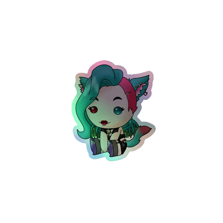 Plushie Jemini Holo Sticker product image (1)