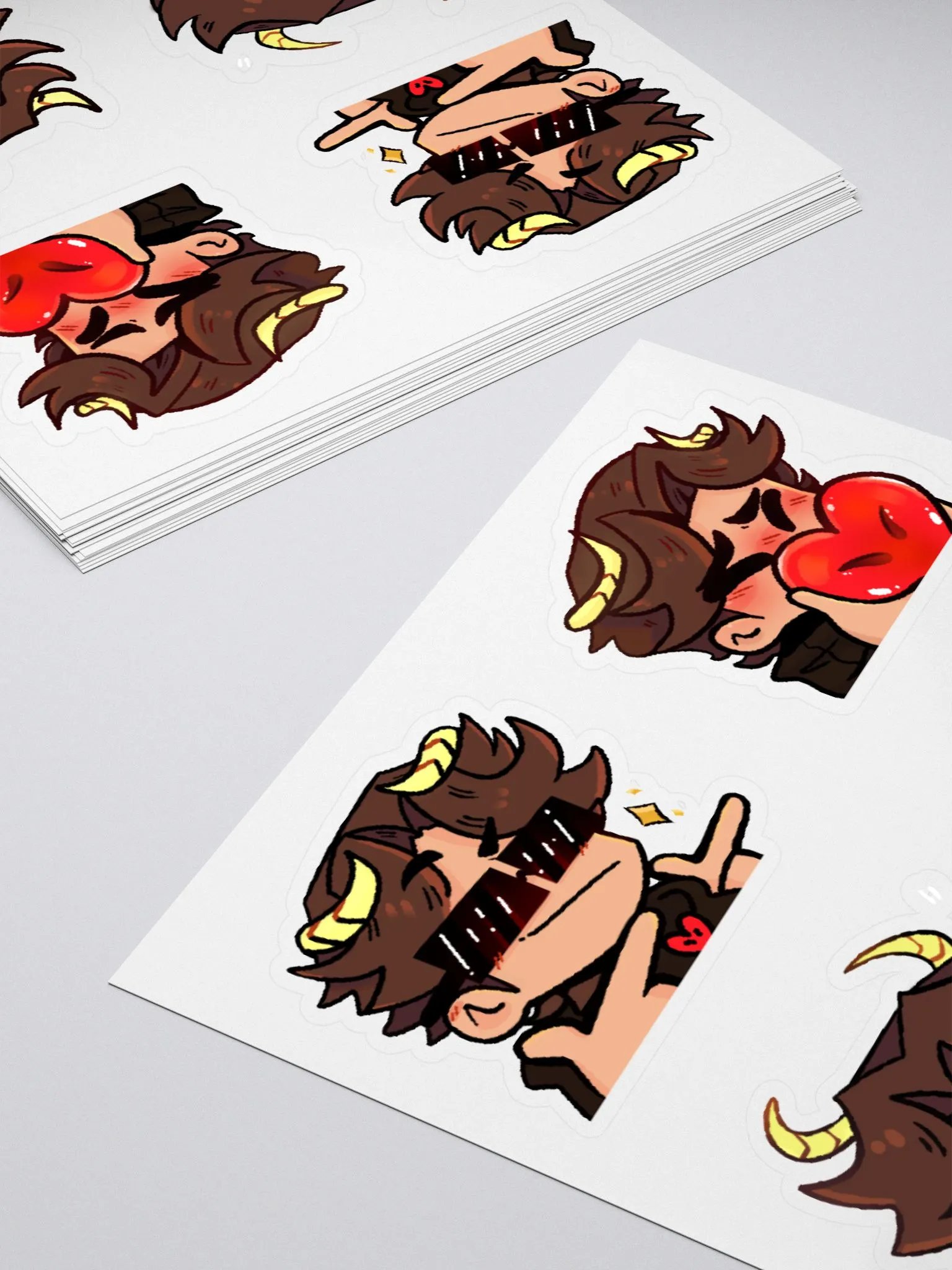 Nukeri Emote Sticker Set #1 product image (10)