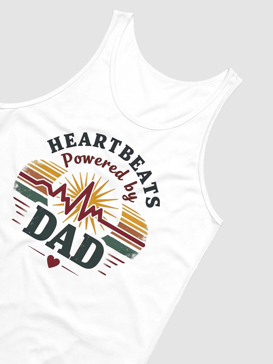 Dad-Powered Heartbeats Tank product image (13)