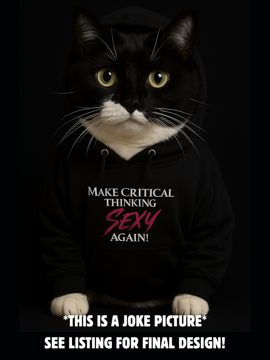 Make Critical Thinking Sexy Again! Hoodie product image (2)