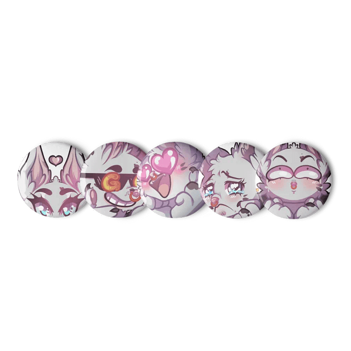 EMOTE PIN BADGE SET | OG Maisie product image (2)