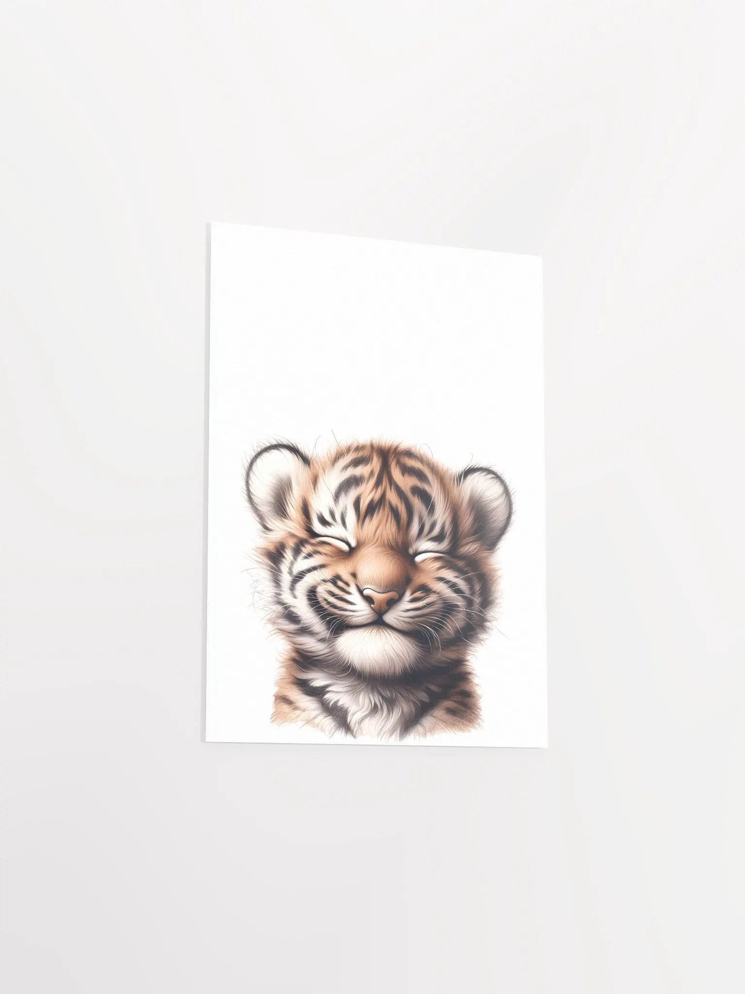 Happy Baby Tiger Nursery Decor Print product image (5)