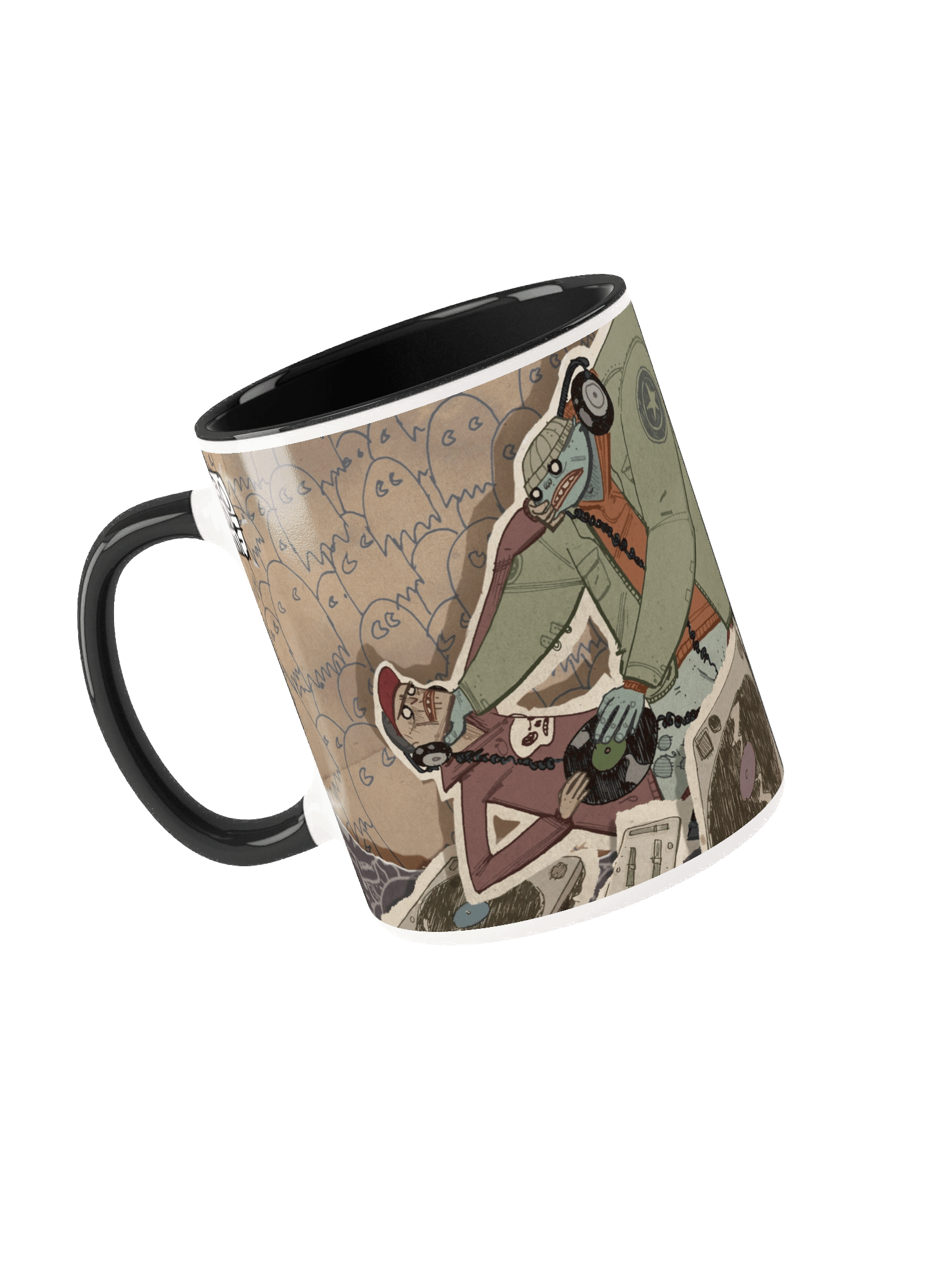 Double Trouble ceramic mug product image (6)