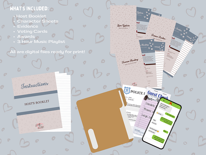 Death by Chocolate - A Valentine’s Murder Mystery - 10-20 Player Base Game product image (2)