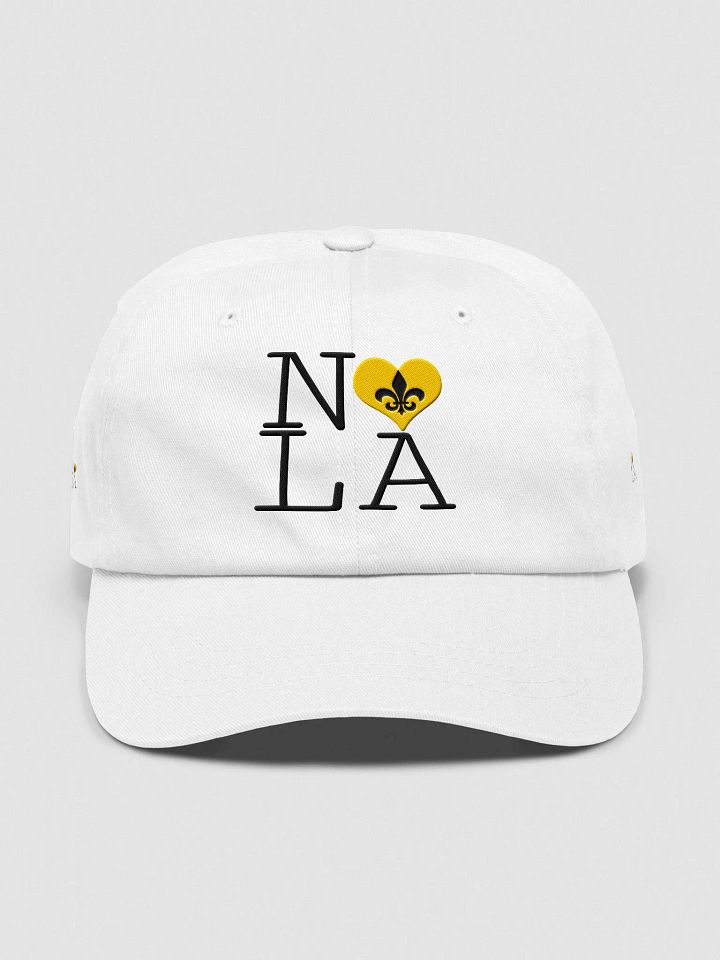 I LOVE NOLA **EMBROIDERED CAP BIGSHOT LOGO** (GOLD HEART) product image (1)