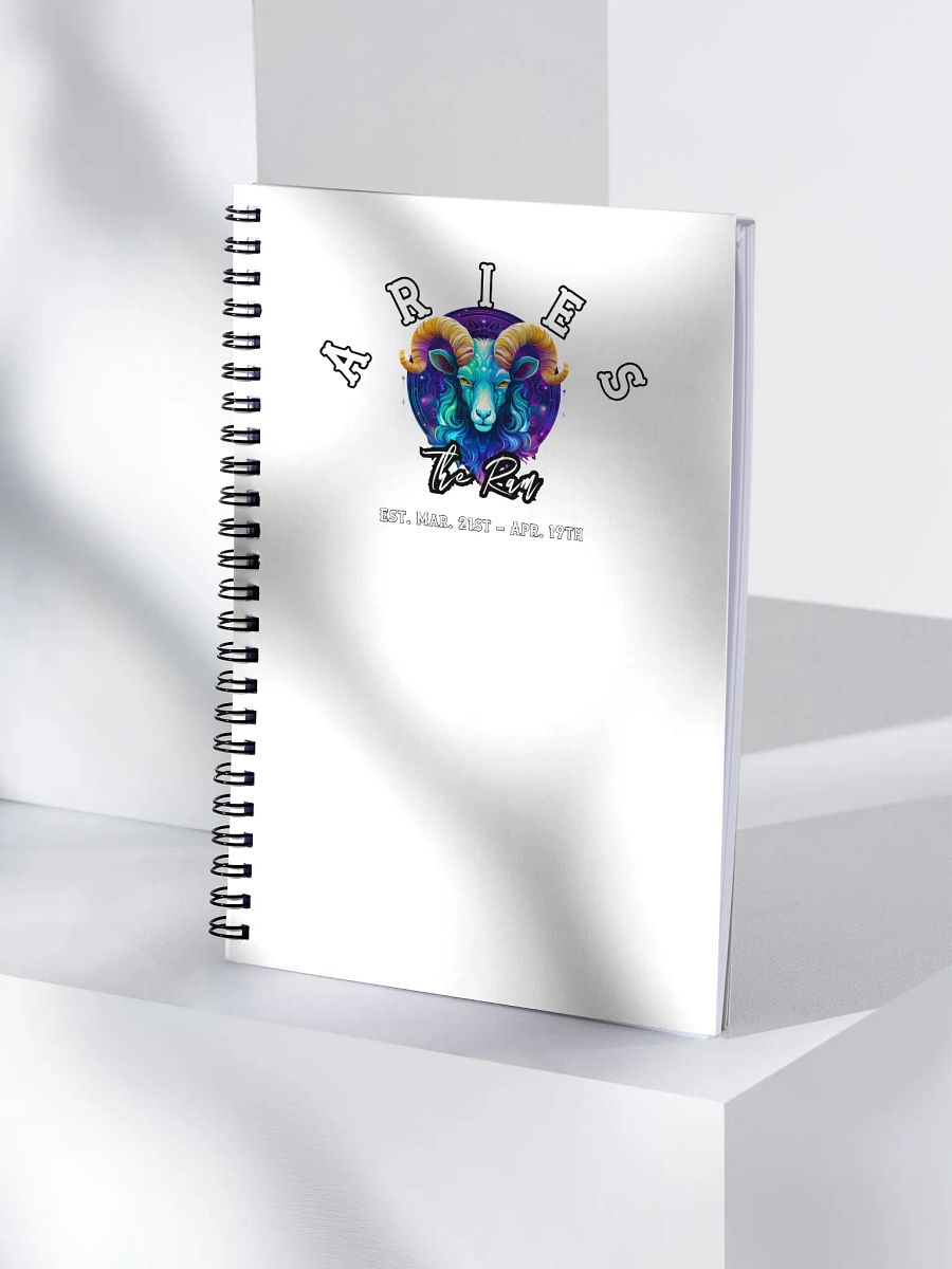 Aries - Zodiac Notebook product image (4)