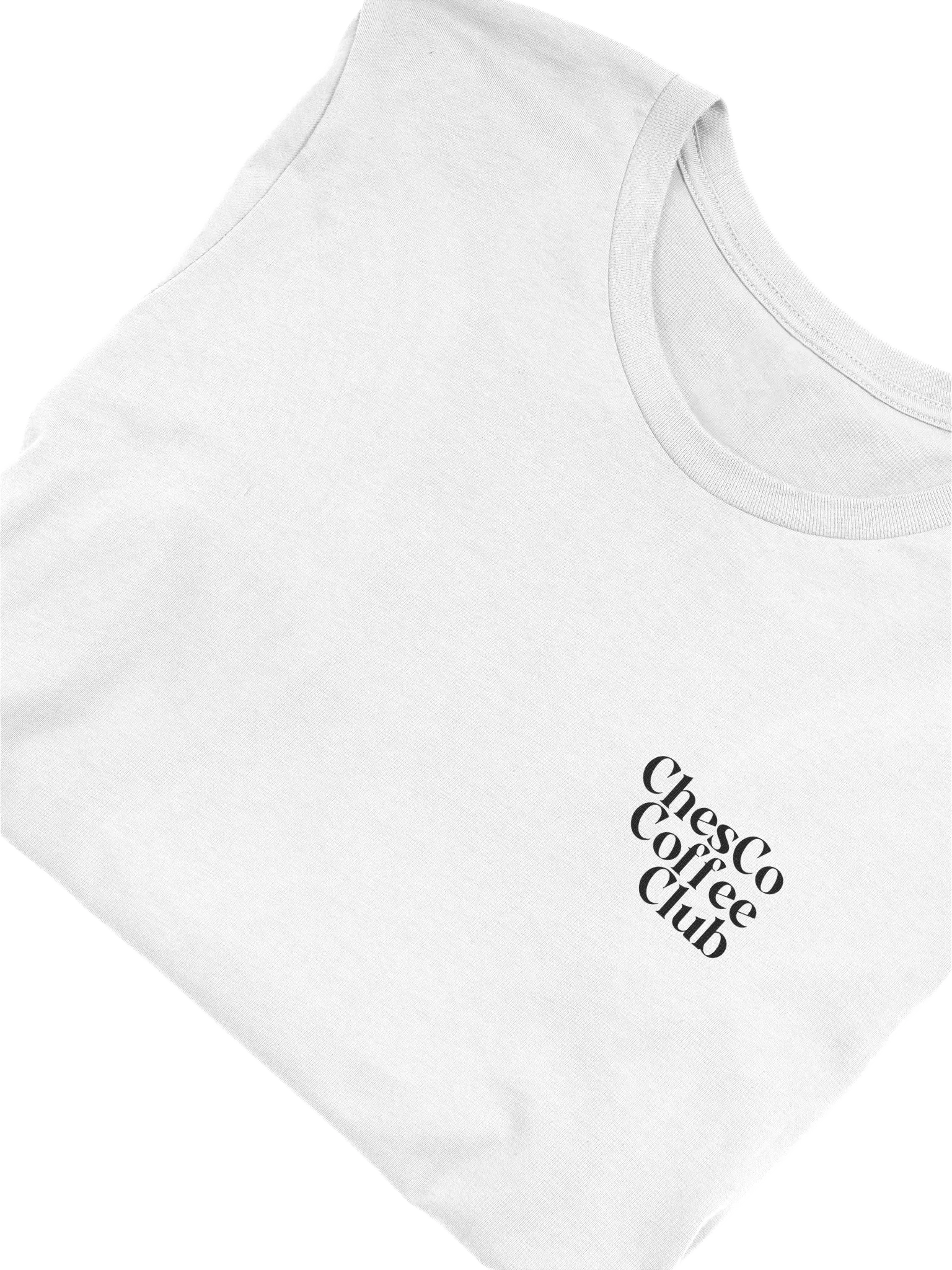 ChesCo Coffee Club Tee (White) - LIMITED product image (5)
