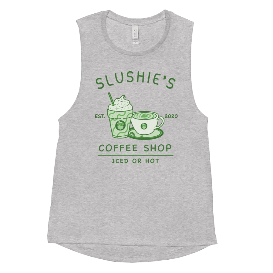Slushie's Coffee Shop (Green) | Women's Muscle Tank product image (11)