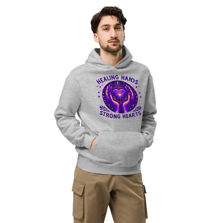 Radiant Healing Hands Unisex Hoodie product image (7)