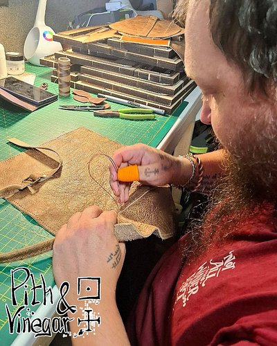 Workshop life: where your fingers are full of holes, your phone’s lost under a pile of leather, and somehow every tool you ju...