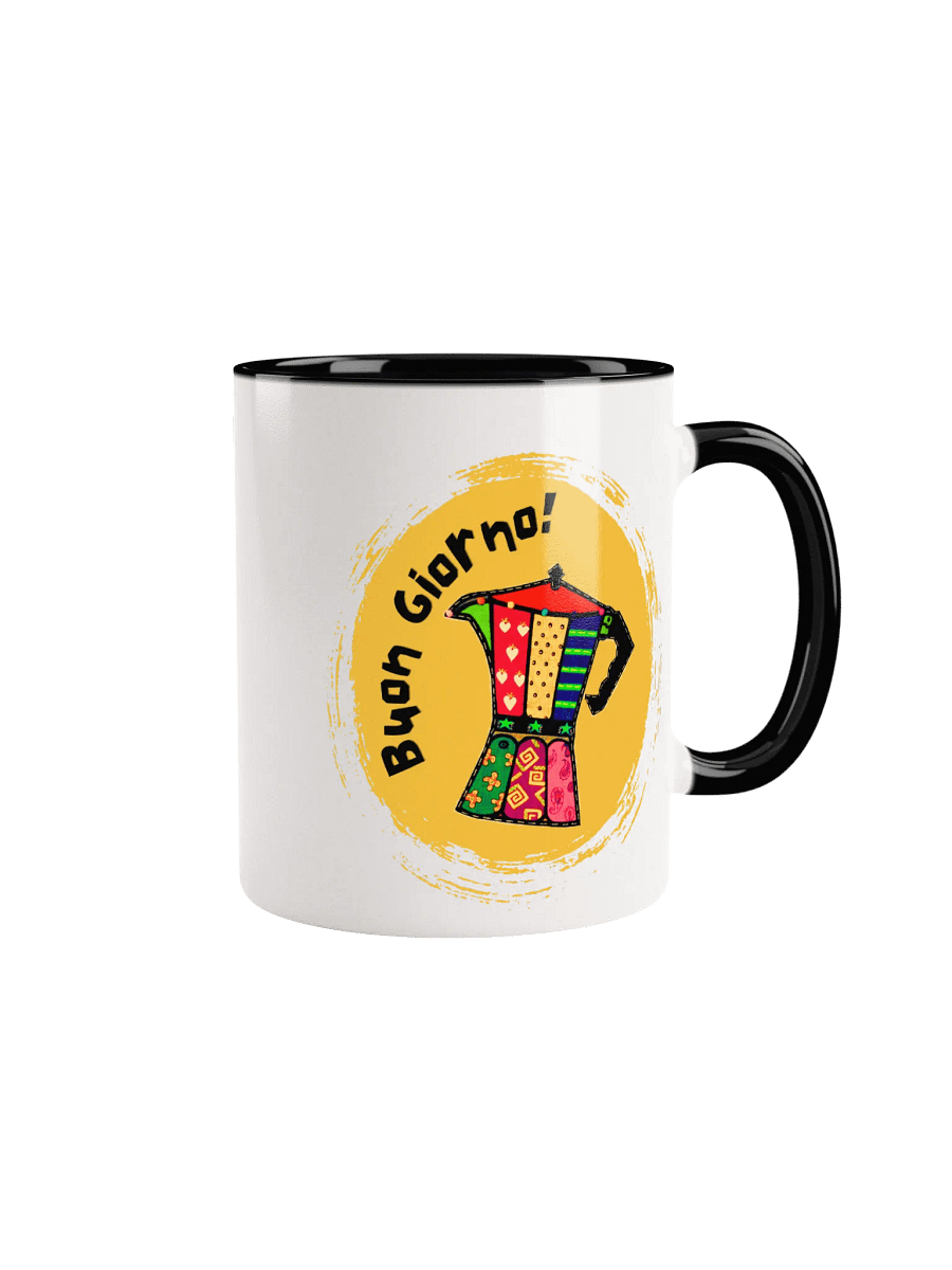 Buon Giorno! Colorful Moka Pot Mug product image (2)
