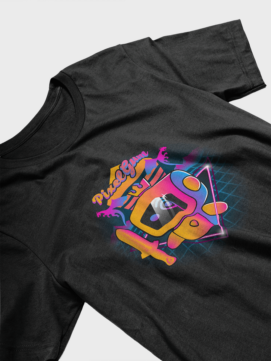 The Vanquisher - 80s Brightwave - PixelGum Tee product image (4)