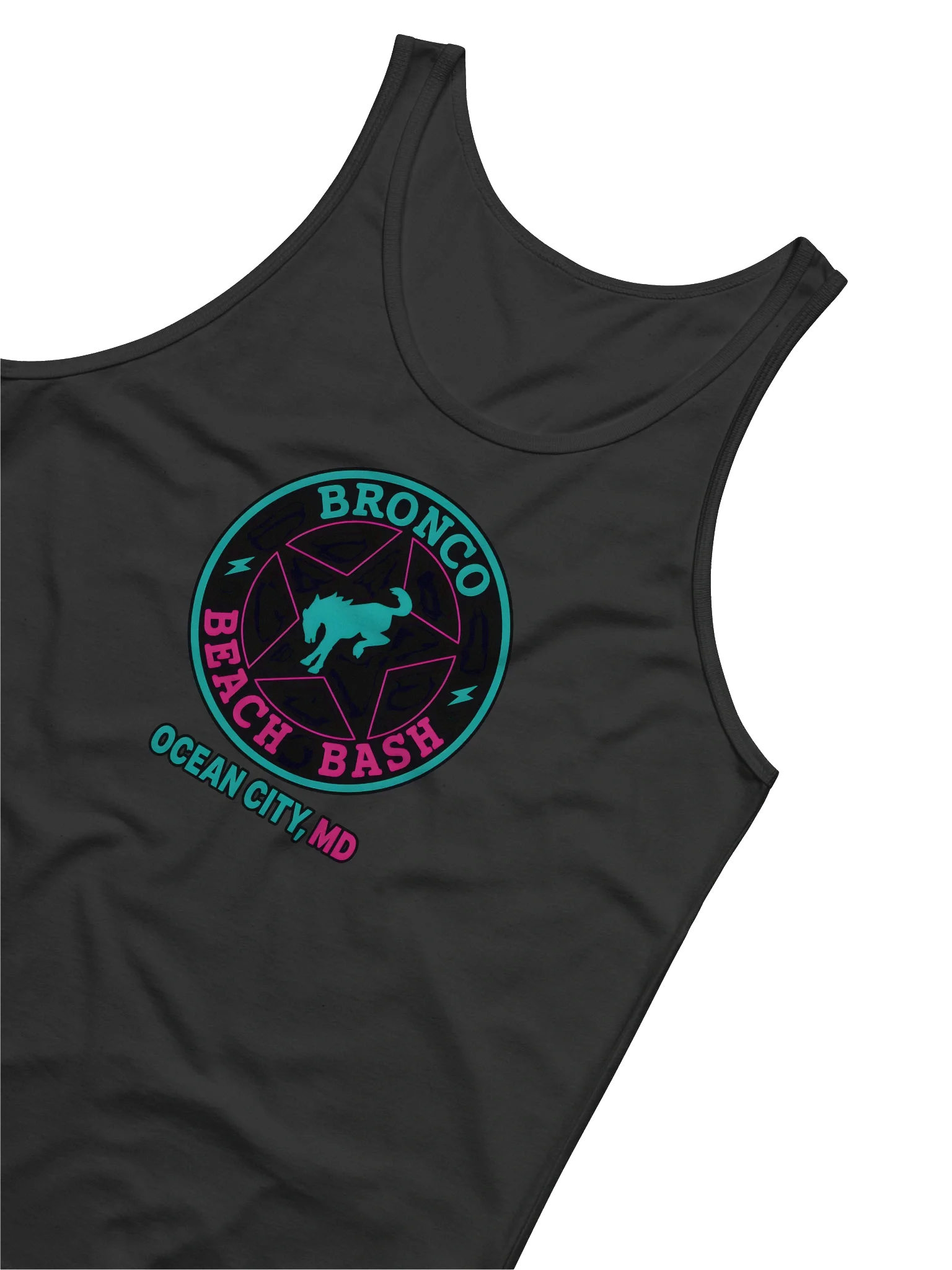 2025 Bronco Beach Bash Ocean City / Destination Bigfoot Bronco Collab | Full Send Bella+Canvas Jersey Tank (Multiple Colors Available) product image (5)