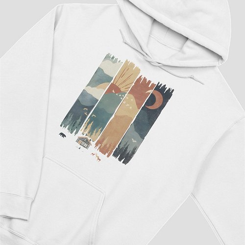 Mountainous Serenity - Unisex Huppari ✨

Vuoriston rauhaa ja ajatonta tyyliä.
Tämä premium-unisexhuppari tuo luonnon lähelle ...