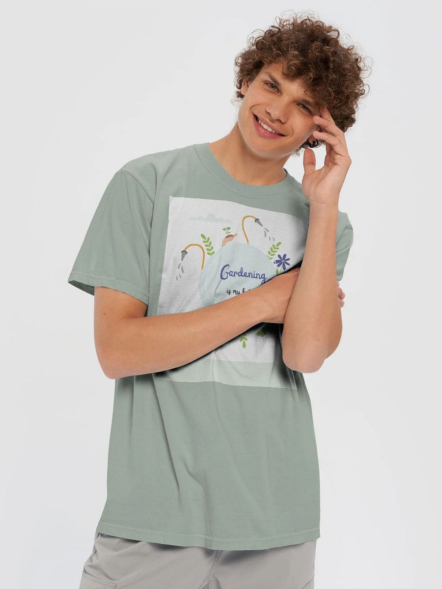 Comfort Garment-Dyed Heavyweight T-Shirt Garden Style product image (5)