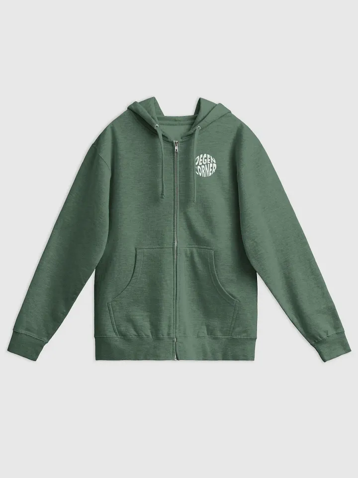 Degen Corner - Minimal (light logo - zip up) product image (6)