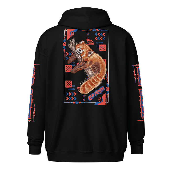 "Zzz" RED PANDA Zip Hoodie product image (2)