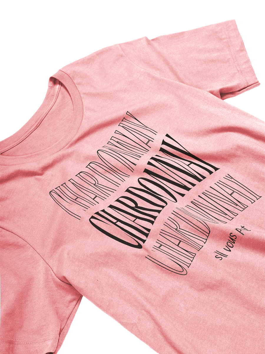 Chardonnay Lovers Tee – The Ultimate Wine Aesthetic product image (1)
