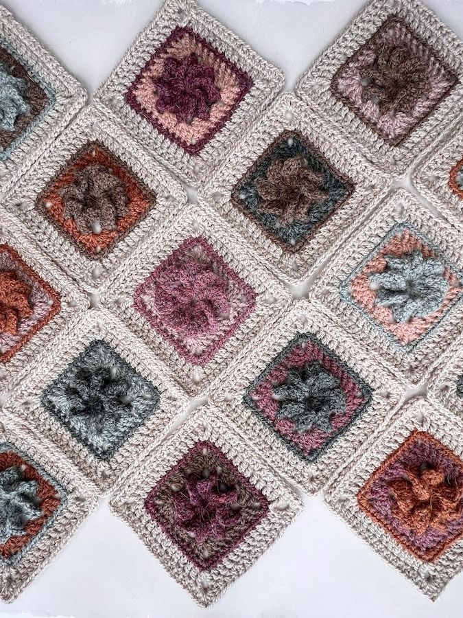 Granny Square Bag Crochet Pattern / Flower Crochet Bag / Easy Tote or Crossbody Bag Pdf product image (5)