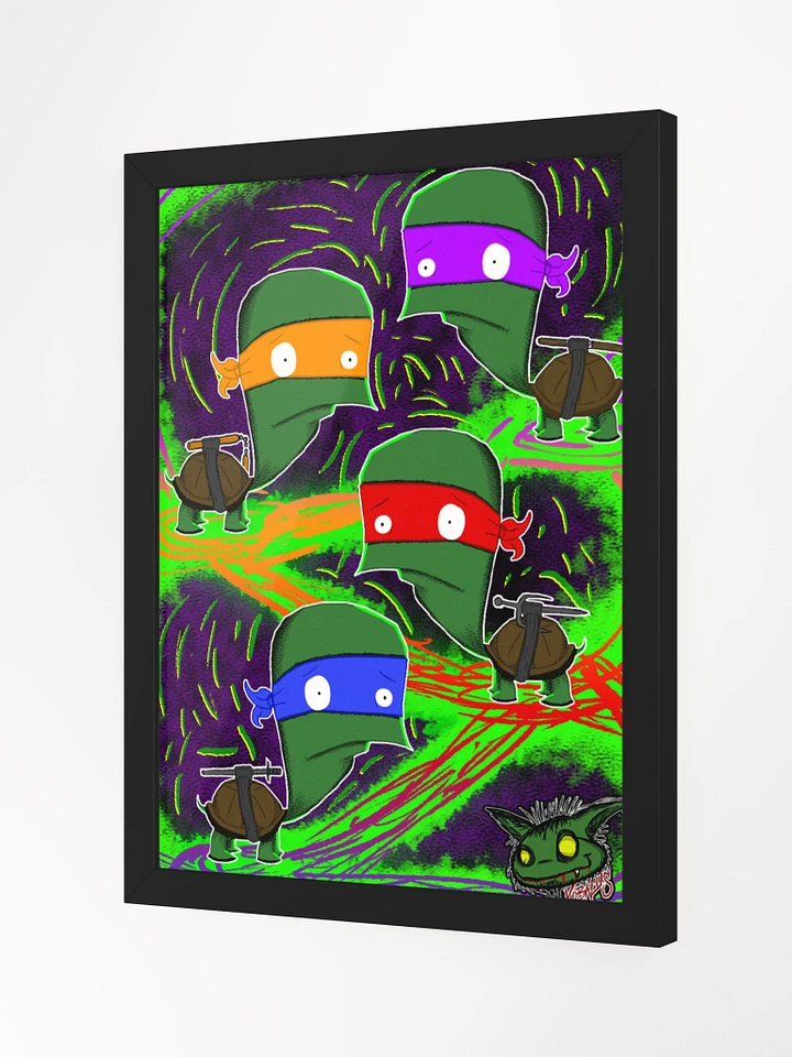 Heroes in a Half Shell Framed Matte Poster product image (6)