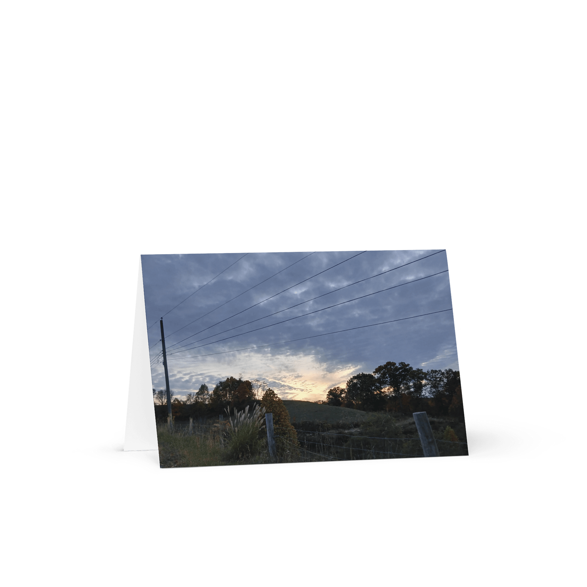 Sunset Serenity Greeting Card (blank) product image (1)