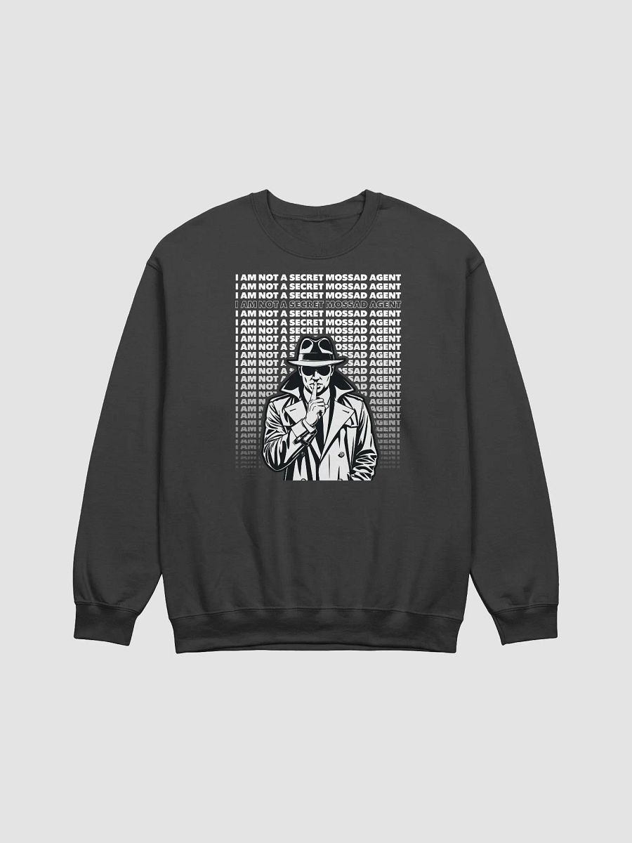 Secret Mossad Man Crewneck Sweatshirt product image (2)