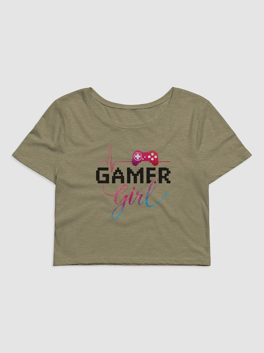 Gamer Girl Heartbeat Crop Tee product image (2)