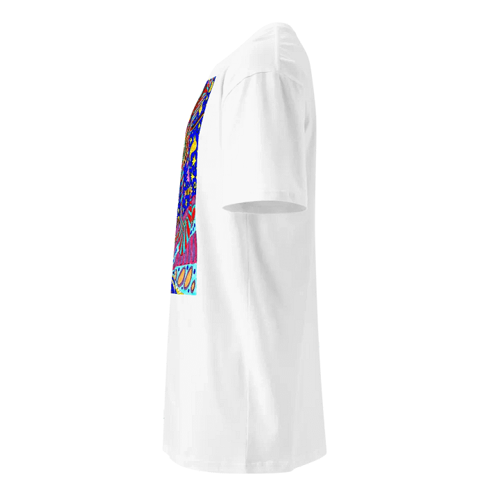 Abstract Vibrant Doodle Fantasy Unisex Tee product image (2)