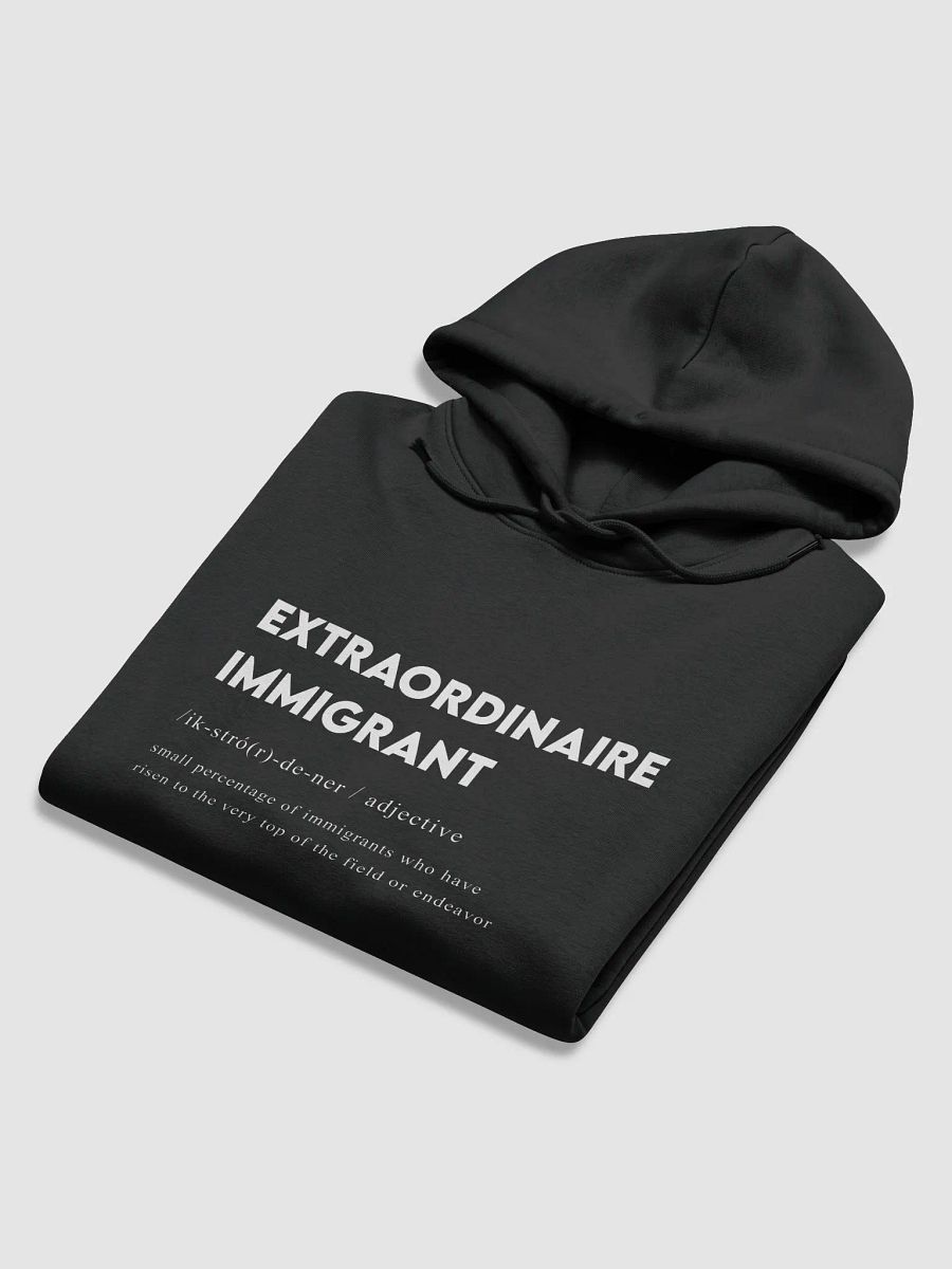 "Extraordinaire Immigrant Hoodie" product image (2)