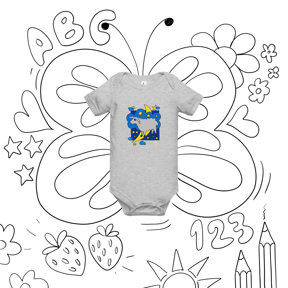 Sleepy Sheep - Baby Onesie product image (8)