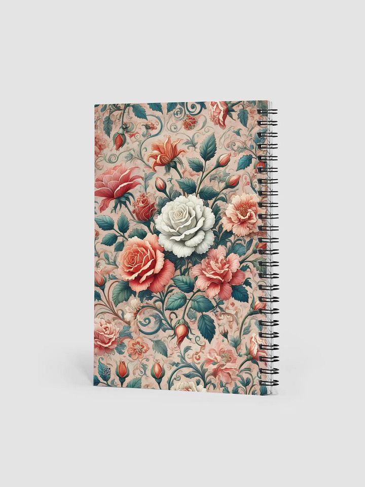 Royal Floral Spiral Notebook product image (2)
