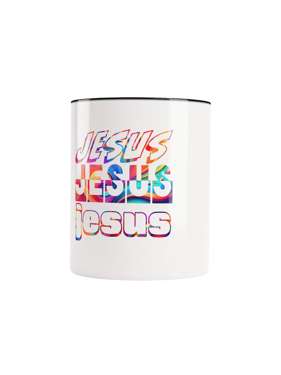 The Name of Jesus Collection - Ceramic Mug with Colour Inside product image (1)