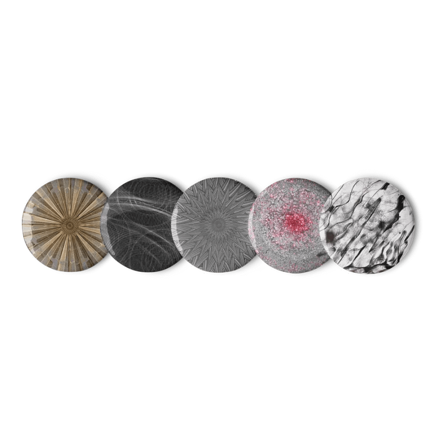Set of Pin Buttons X product image (1)