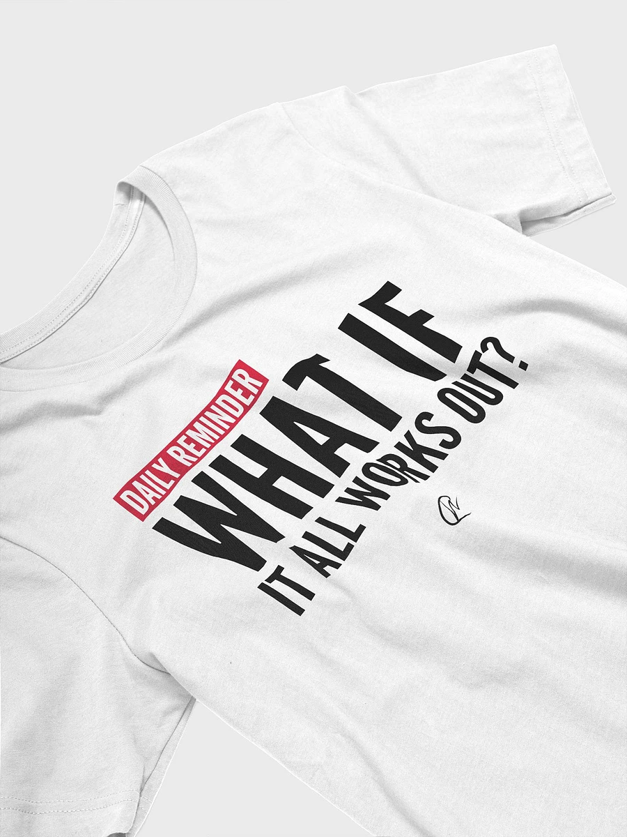 What If - White TShirt product image (3)